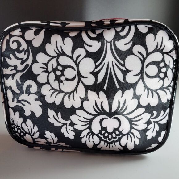 MODELLA FLORAL PRINT DESIGN MAKEUP COSMETIC BAG - Picture 1 of 13